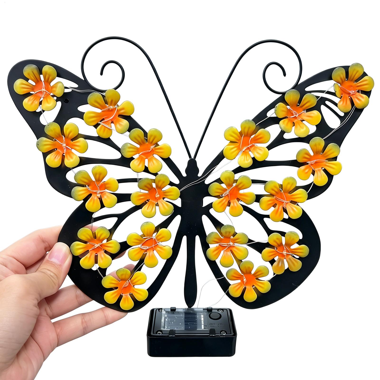 Outdoor Lighting Company - Solar Garden Lights Metal Art LED