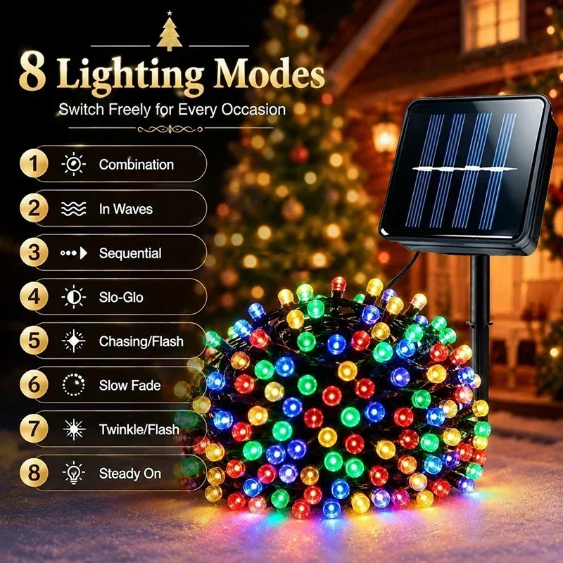 Solar Fairy Lights Solar Strin - Outdoor Lighting Company recension och pris