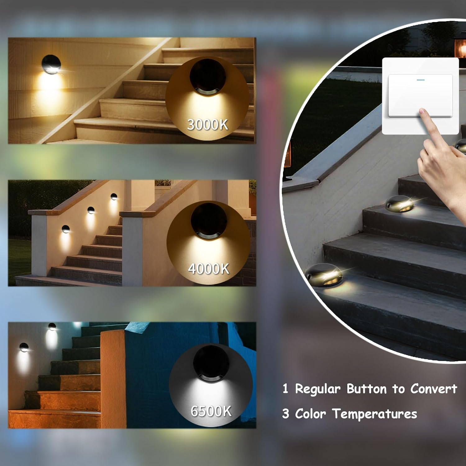 AC220V IP65 LED Step Deck Ligh - Outdoor Lighting Hardwired recension och pris