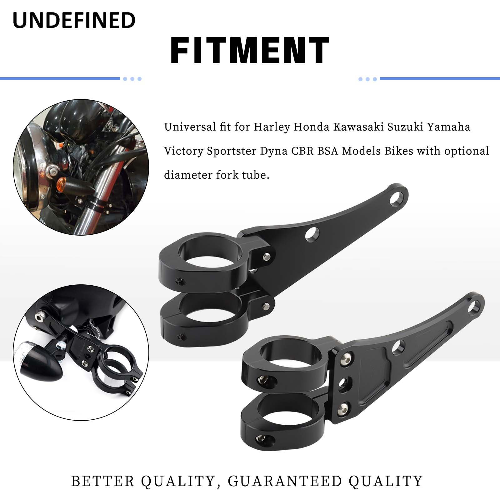 33mm-58mm Headlight Bracket Mo - Outdoor Lighting Company recension och pris