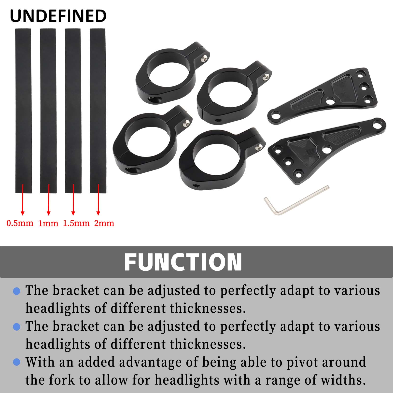 33mm-58mm Headlight Bracket Mo - Outdoor Lighting Company recension och pris