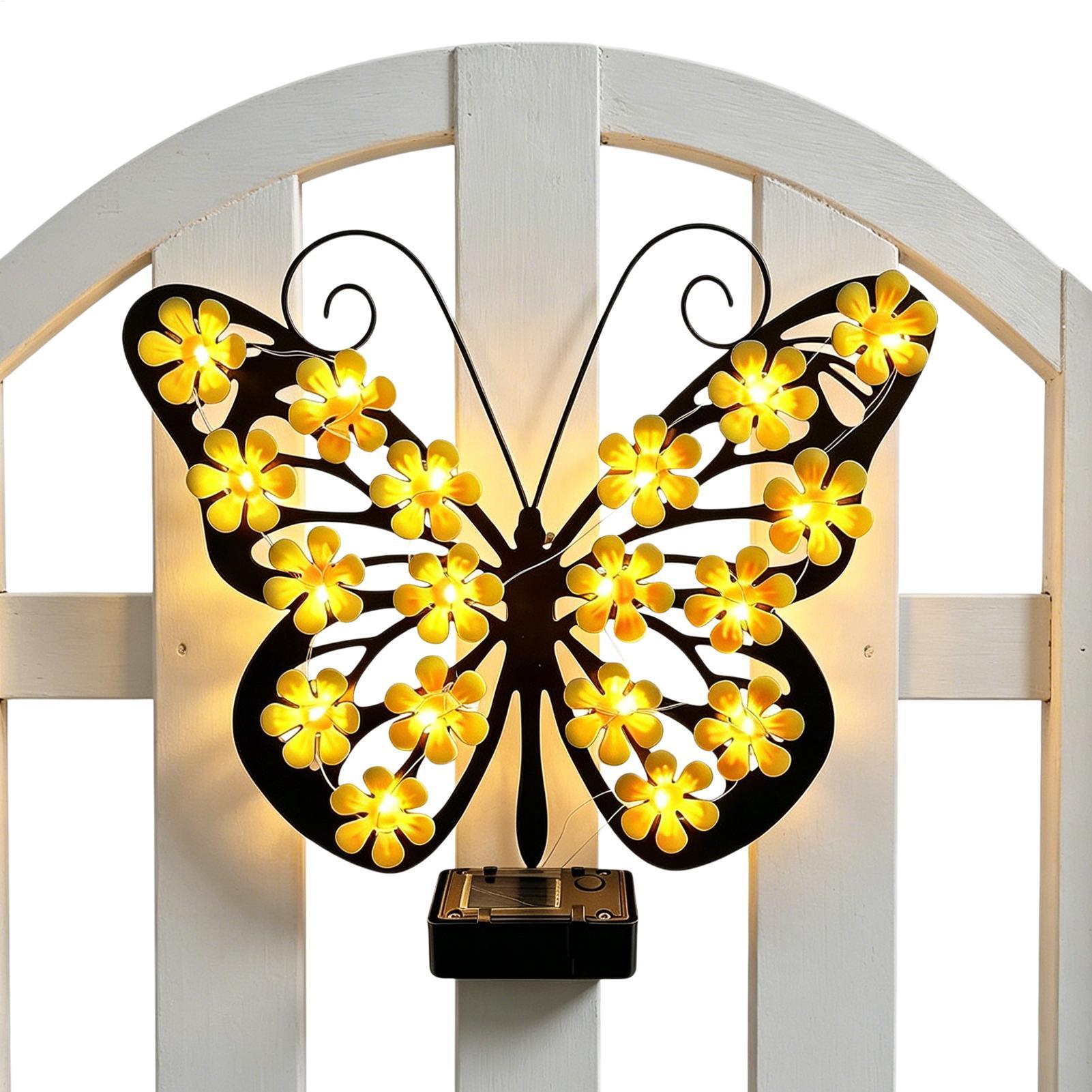 Solar Garden Lights Metal Art  - Outdoor Lighting Company recension och pris