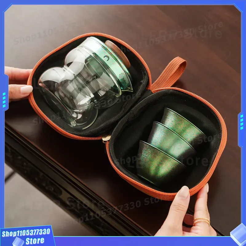 Pure Titanium Fulu Teapot Set  - Outdoor Lighting Expressions recension och pris