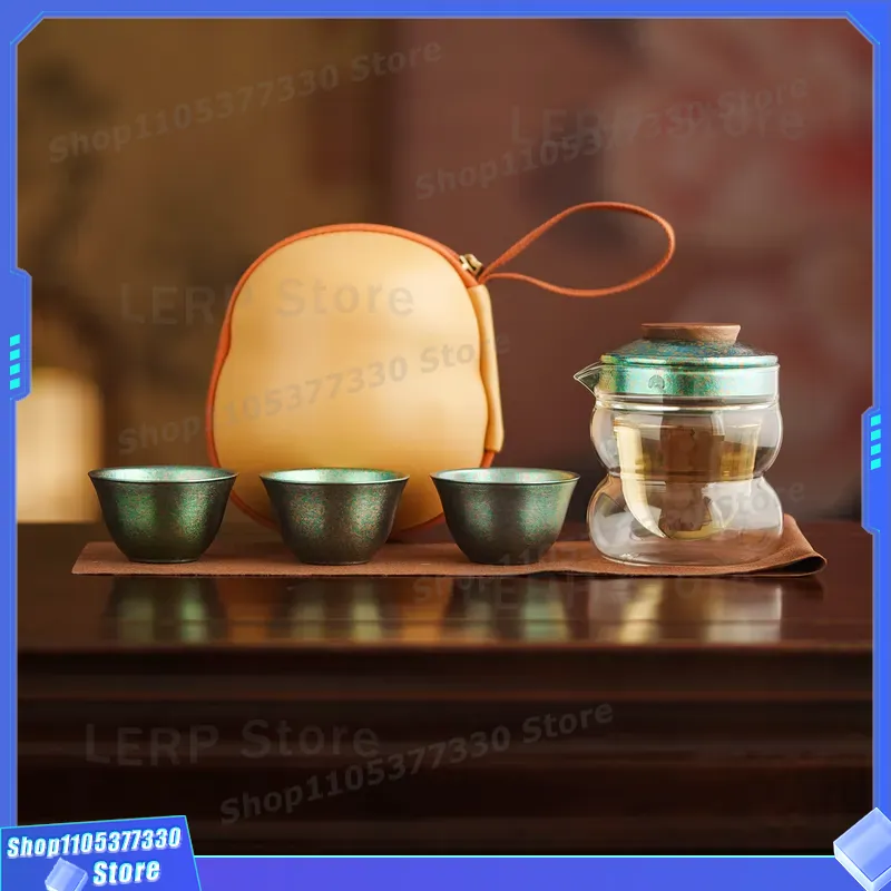 Pure Titanium Fulu Teapot Set  - Outdoor Lighting Expressions recension och pris