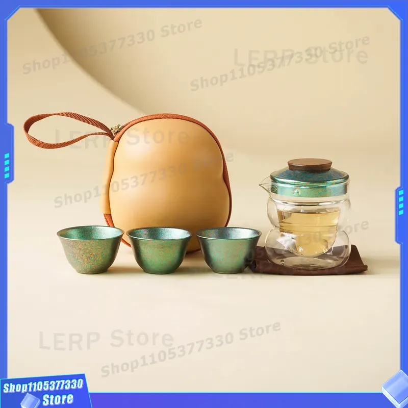Pure Titanium Fulu Teapot Set  - Outdoor Lighting Expressions recension och pris