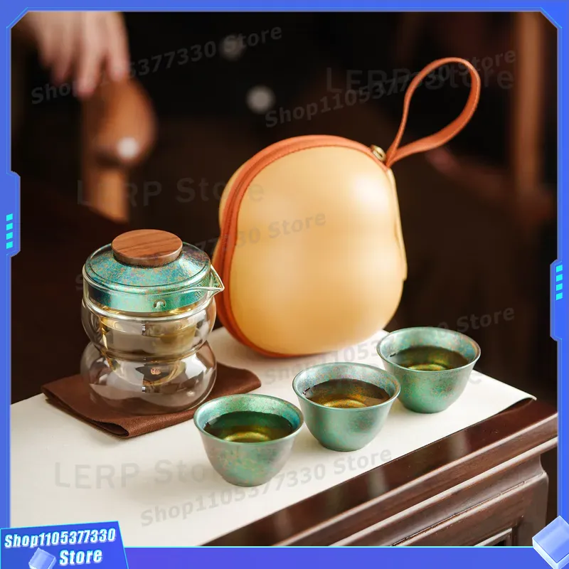 Pure Titanium Fulu Teapot Set  - Outdoor Lighting Expressions recension och pris