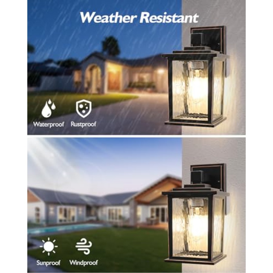 12'' Porch Lights Outdoor, Cla - Outdoor Lighting Hardwired recension och pris