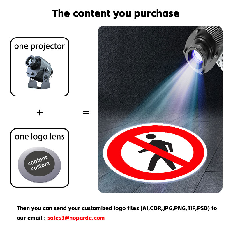 100W Gobo Zebra Crossing Outdo - Outdoor Lighting Logo recension och pris
