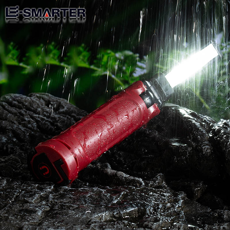 COB LED Work Light Rechargeabl - Outdoor Lighting Hooks recension och pris