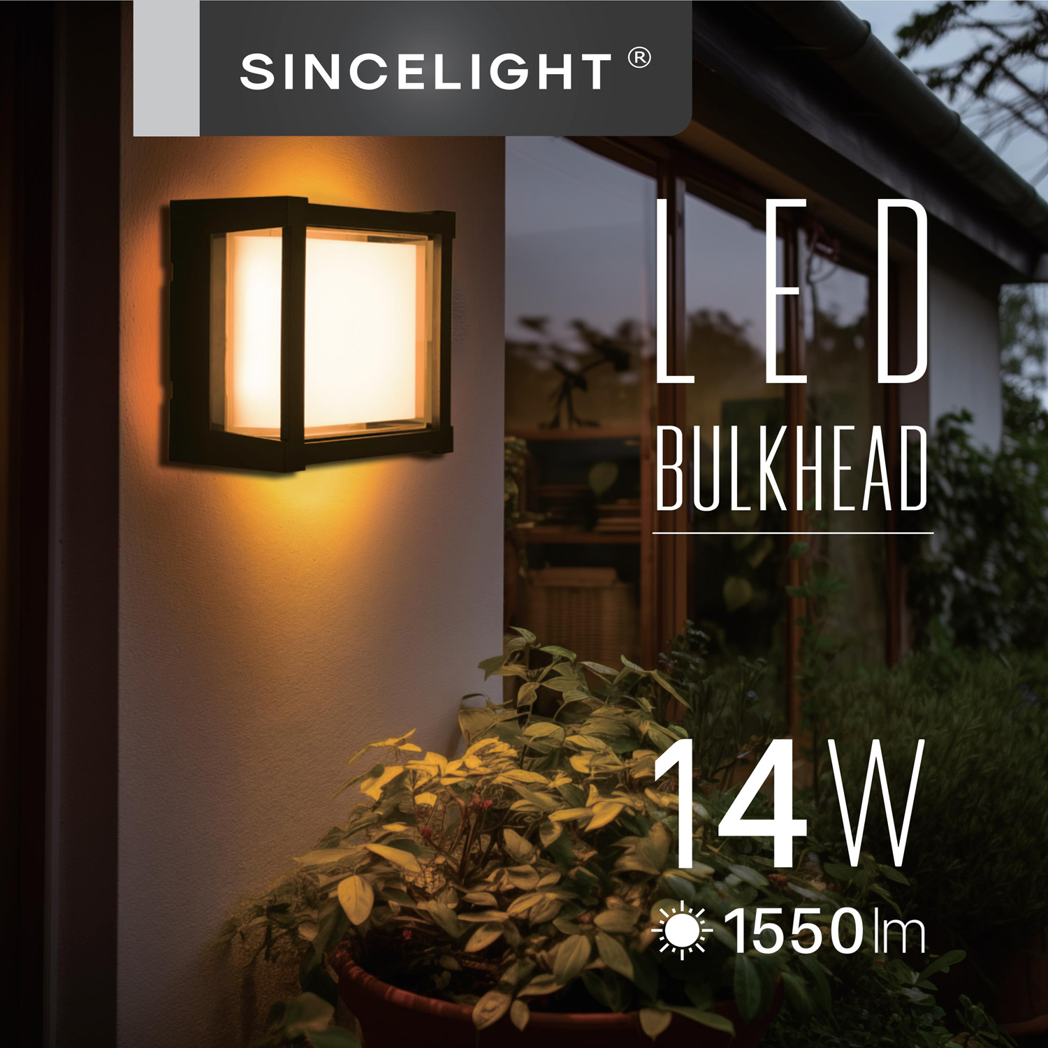 14W LED Wall Light Fixture, IP - Outdoor Lighting Hardwired recension och pris