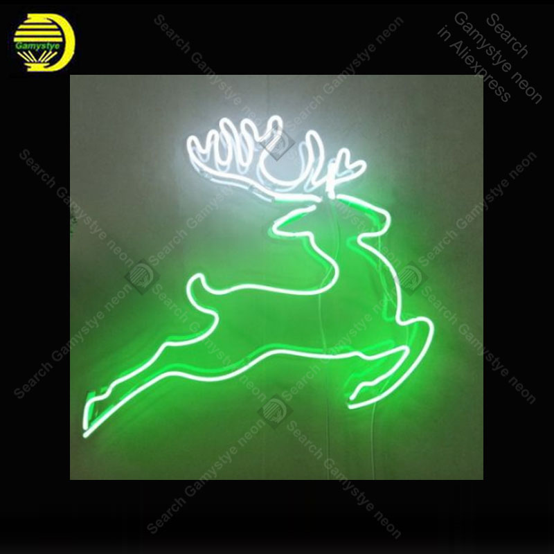 Neon Sign for Deer Running Sho - Outdoor Lighting Expressions recension och pris