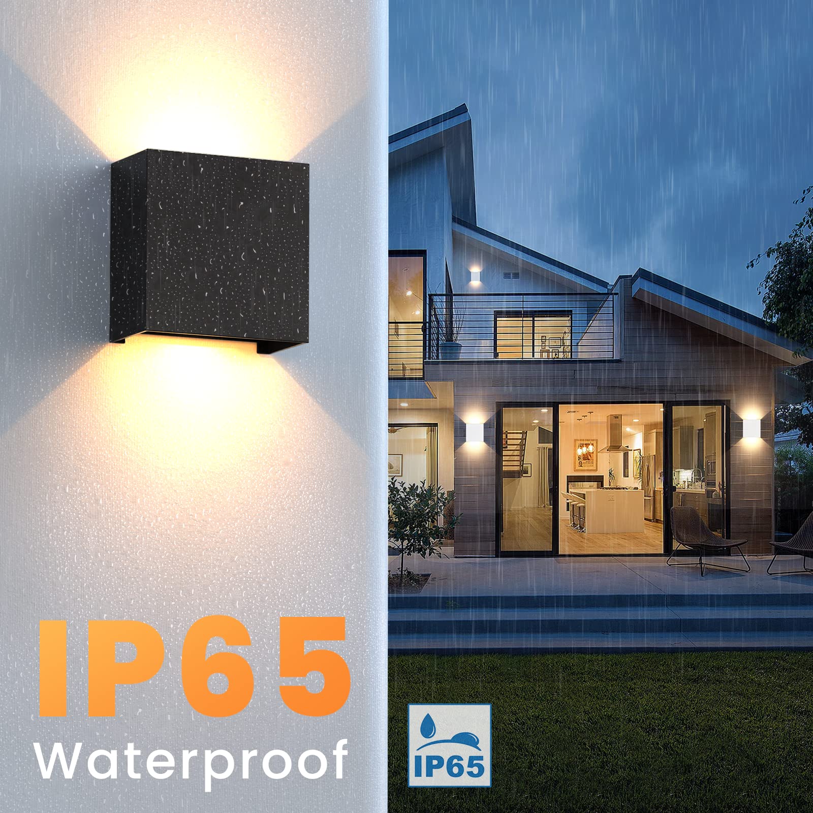 LED Wall Sconces 6W Modern Ind - Outdoor Lighting Hardwired recension och pris