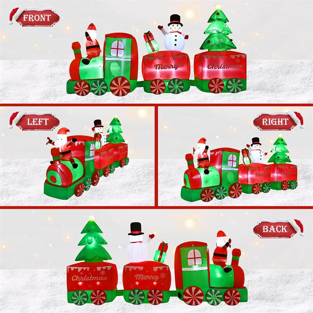 10.5FT Lighted Christmas Infla - Outdoor Lighting Expressions recension och pris