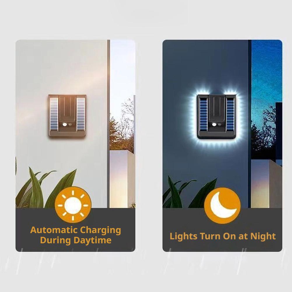 Foldable LED 120° Solar Light  - Outdoor Lighting With Motion Sensor recension och pris