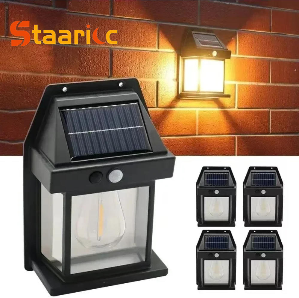 Outdoor Solar Tungsten Wall Li - Outdoor Lighting With Motion Sensor recension och pris
