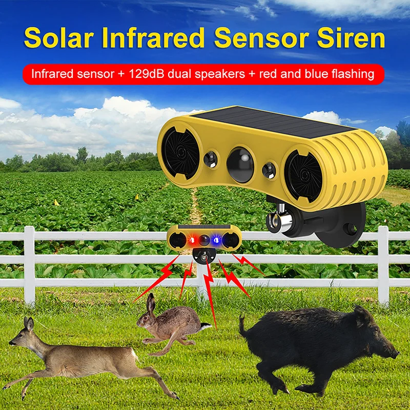 Solar Motion Sensor Alarm LED  - Outdoor Lighting With Motion Sensor recension och pris