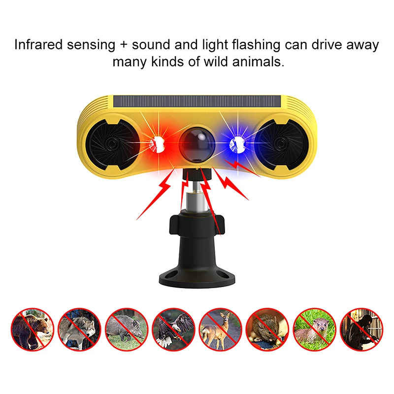 Solar Motion Sensor Alarm LED  - Outdoor Lighting With Motion Sensor recension och pris