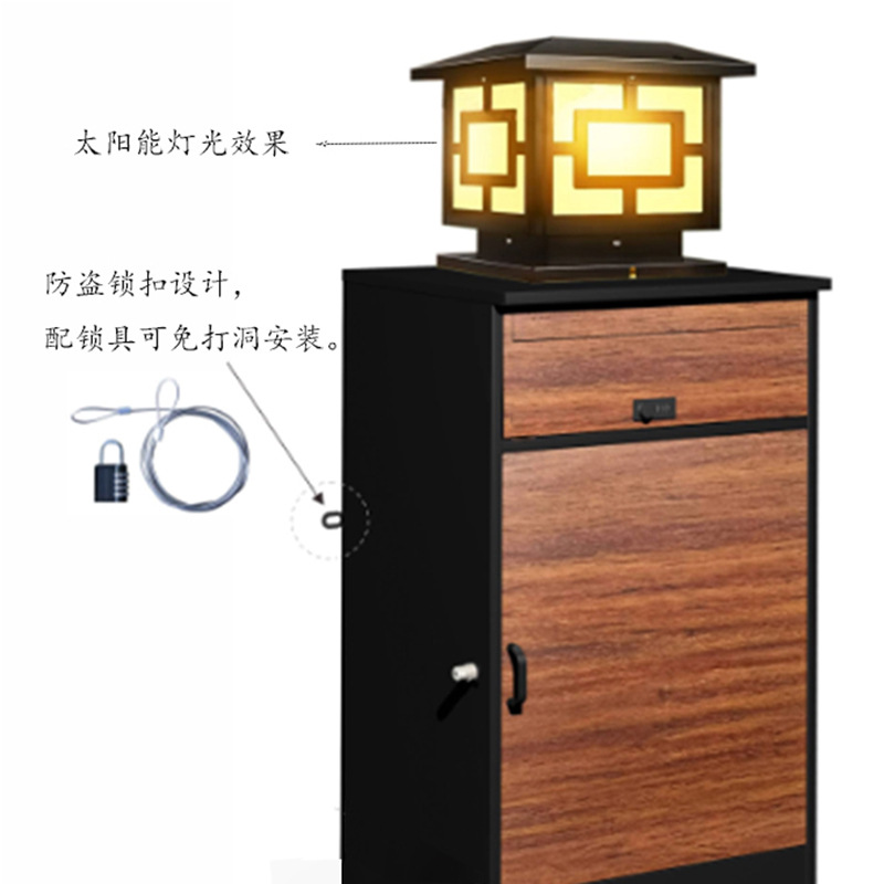 Outdoor metal parcel box expre - Outdoor Lighting Expressions recension och pris