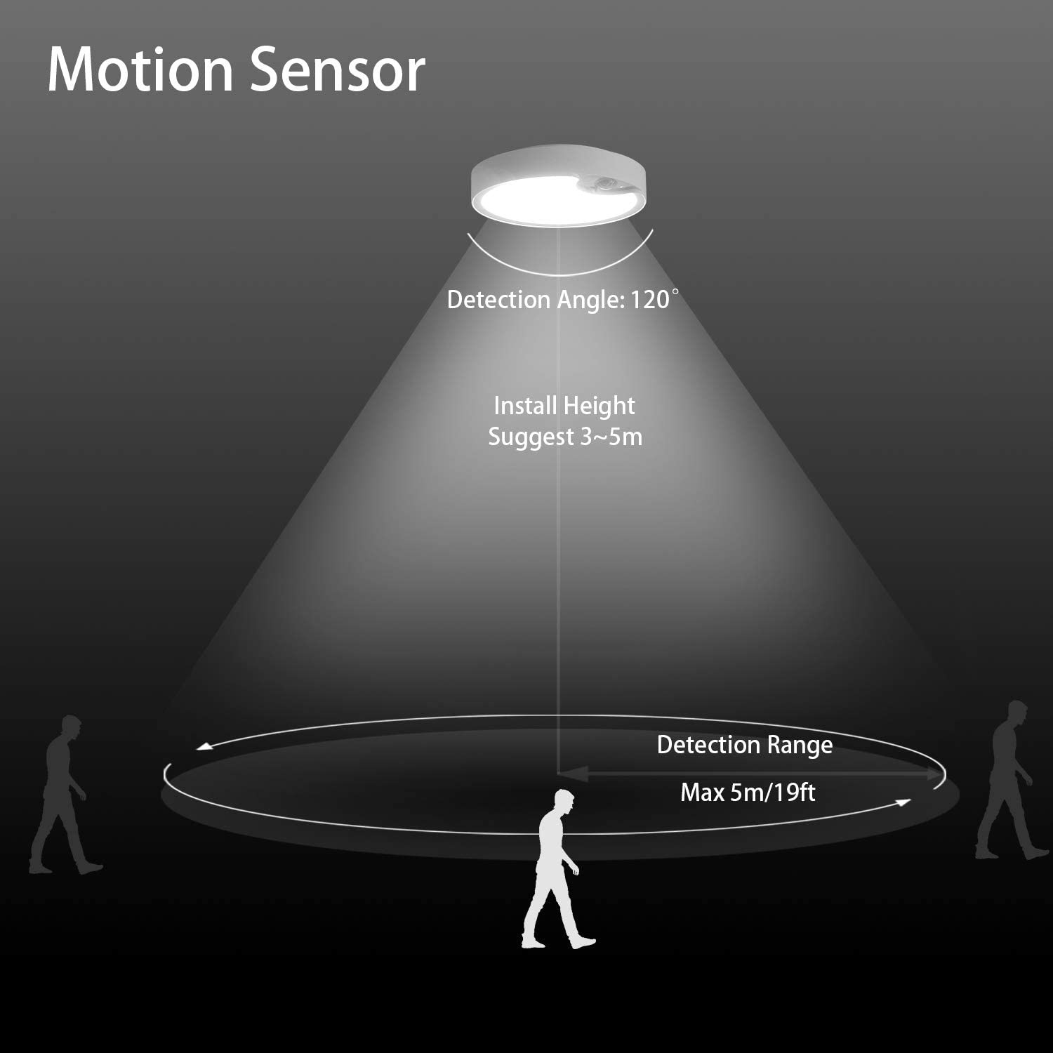Motion Sensor Ceiling Lights B - Outdoor Lighting With Motion Sensor recension och pris