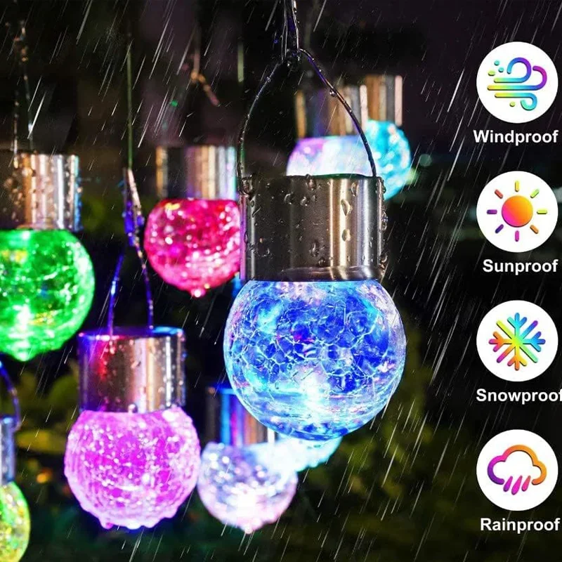 1/3/5PCS Solar Powered Outdoor - Outdoor Lighting Company recension och pris