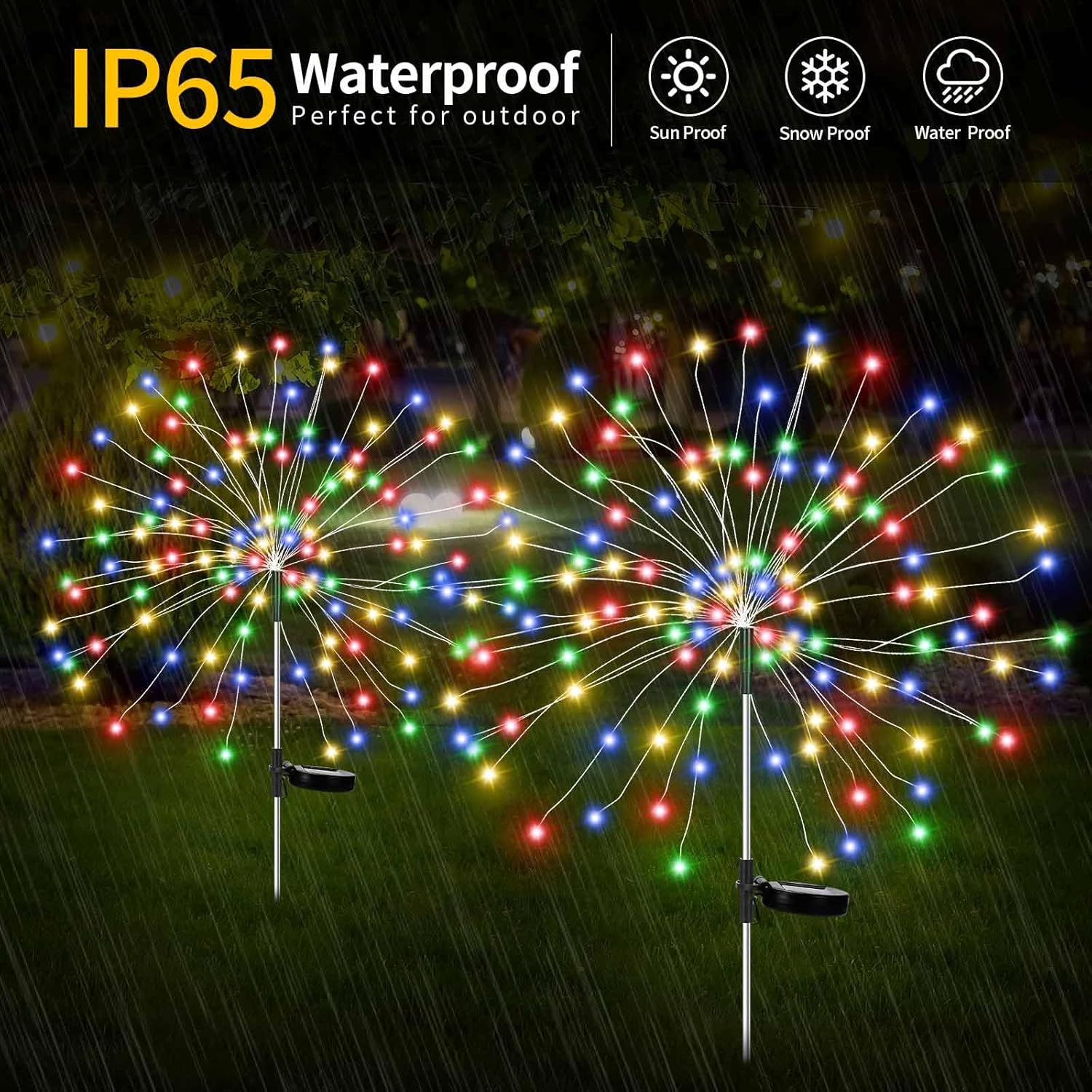 Solar Garden Lights 460LED Fir - Outdoor Lighting Company recension och pris