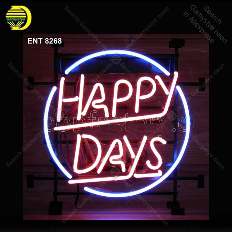 Neon Sign for Happy Days Neon  - Outdoor Lighting Expressions recension och pris