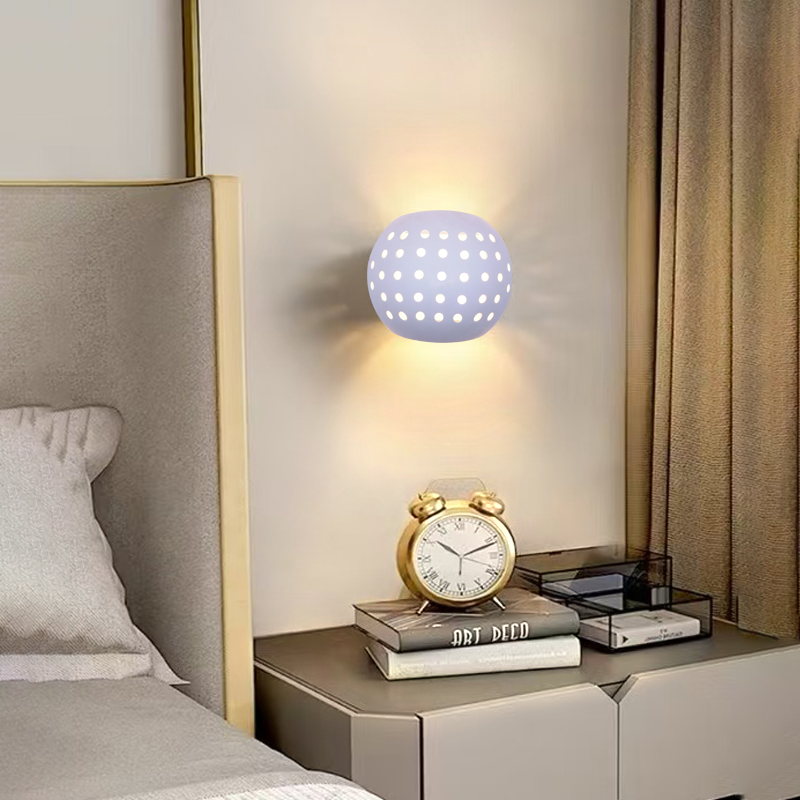 Modern oval LED wall lamp alum - Outdoor Lighting Hardwired recension och pris
