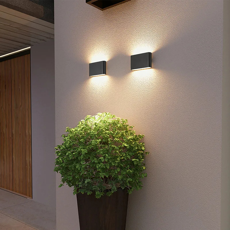 Modern Up and Down LED Wall Sc - Outdoor Lighting Hardwired recension och pris