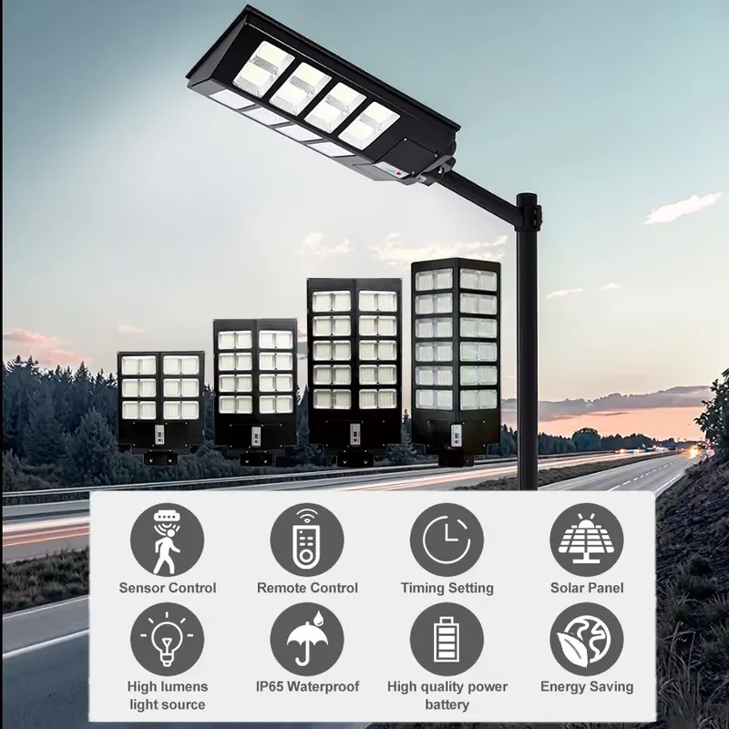 9W Solar LED Street Light Outd - Outdoor Lighting With Motion Sensor recension och pris