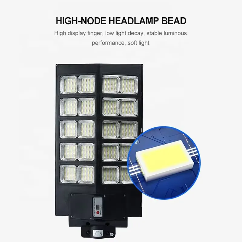 9W Solar LED Street Light Outd - Outdoor Lighting With Motion Sensor recension och pris