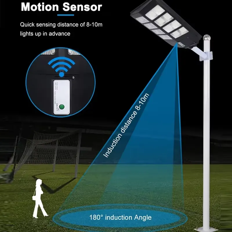 9W Solar LED Street Light Outd - Outdoor Lighting With Motion Sensor recension och pris