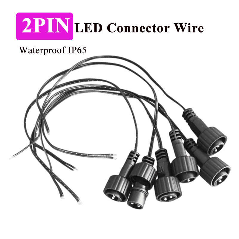 Outdoor 2Pin LED Connector wit - Outdoor Lighting Company recension och pris