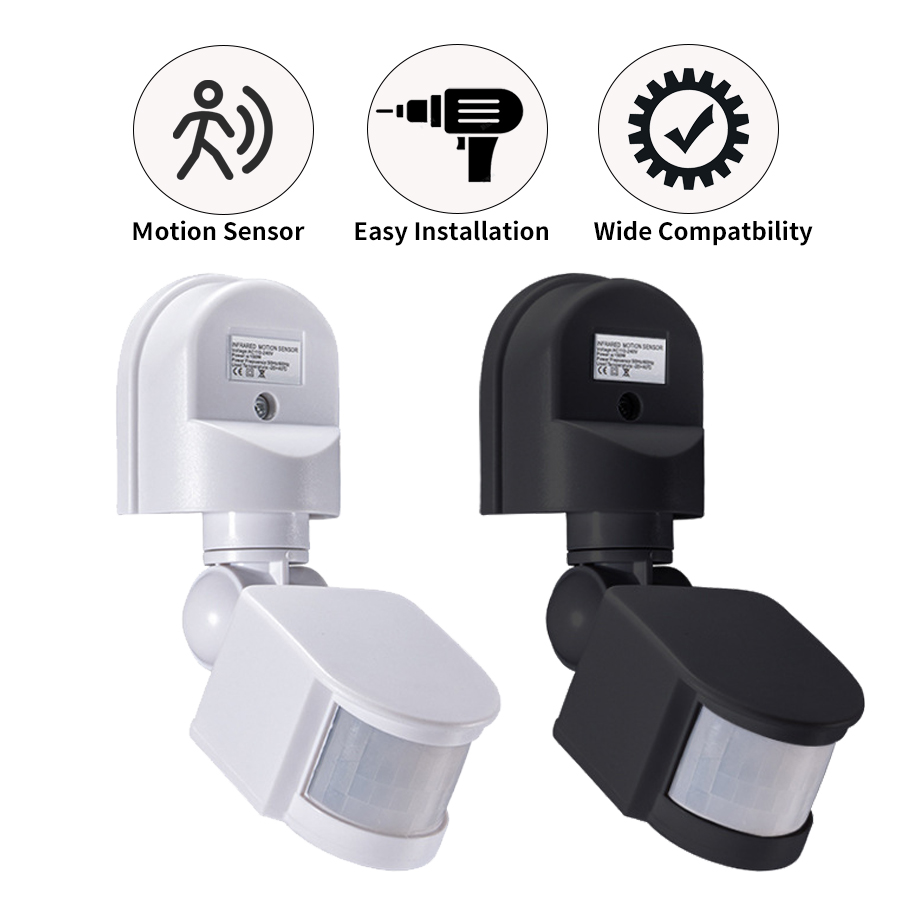 PIR Motion Sensor 220V 110V 12 - Outdoor Lighting With Motion Sensor recension och pris