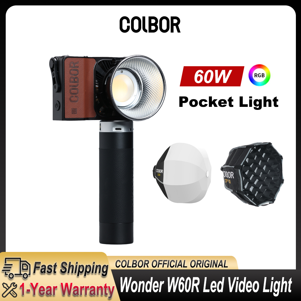 Colbor Wonder W60 RGB LED Vide - Outdoor Lighting In Photography recension och pris