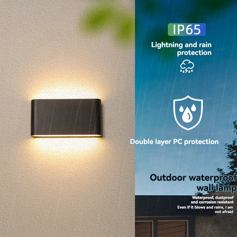 LED Wall Sconce Waterproof Out - Outdoor Lighting Led Fixtures recension och pris