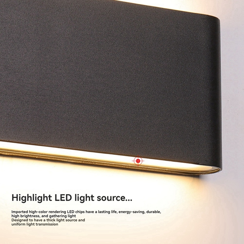 LED Wall Sconce Waterproof Out - Outdoor Lighting Led Fixtures recension och pris