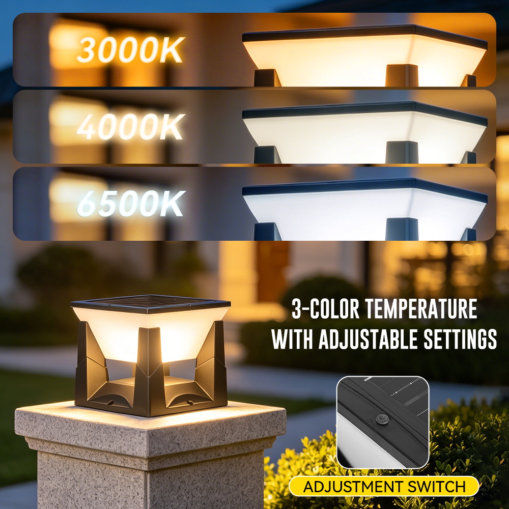 Waterproof LED Solar Pillar La - Outdoor Lighting Company recension och pris