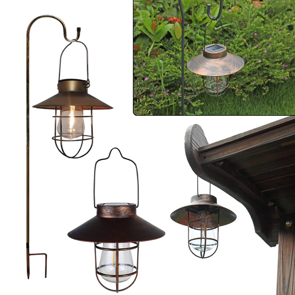 Solar Retro Camping Lantern Wa - Outdoor Lighting Company recension och pris