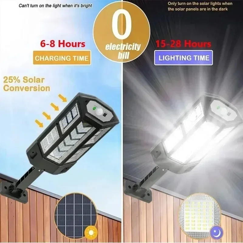 Solar LED Light Super Bright O - Outdoor Lighting With Motion Sensor recension och pris