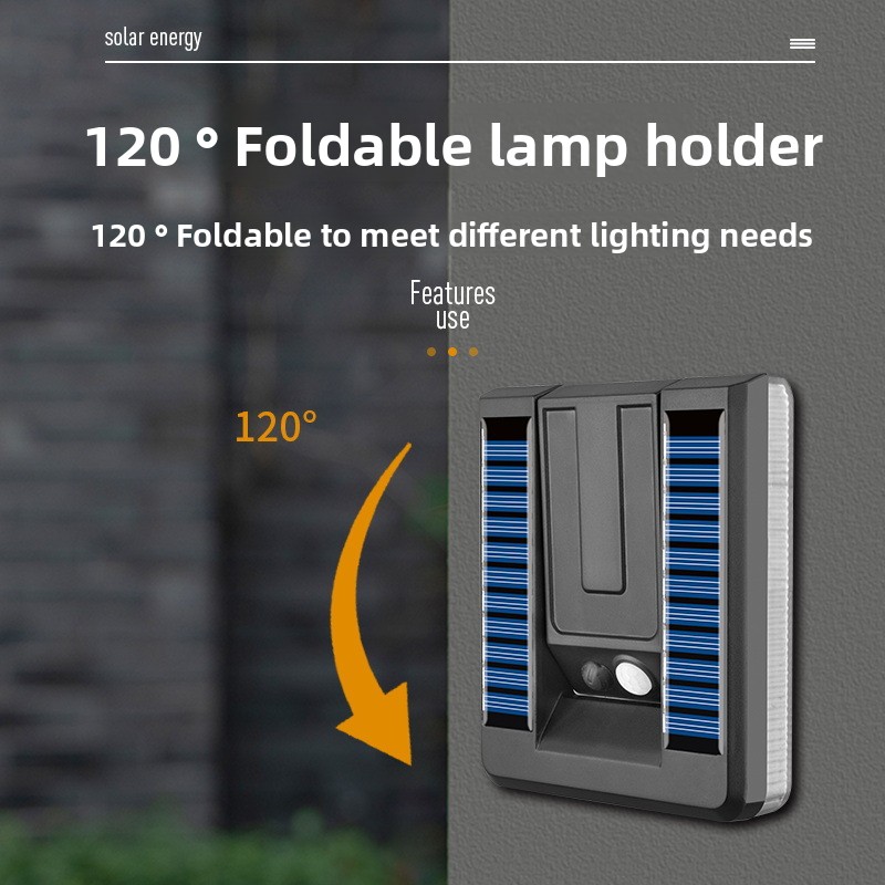 New Smart Outdoor Foldable Sol - Outdoor Lighting With Motion Sensor recension och pris