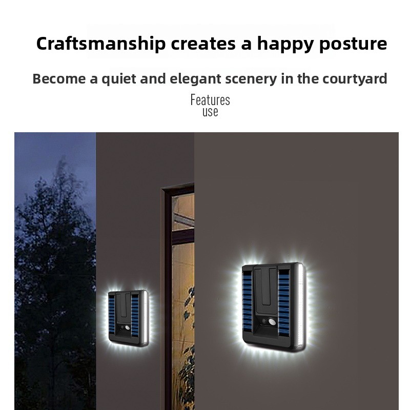 New Smart Outdoor Foldable Sol - Outdoor Lighting With Motion Sensor recension och pris