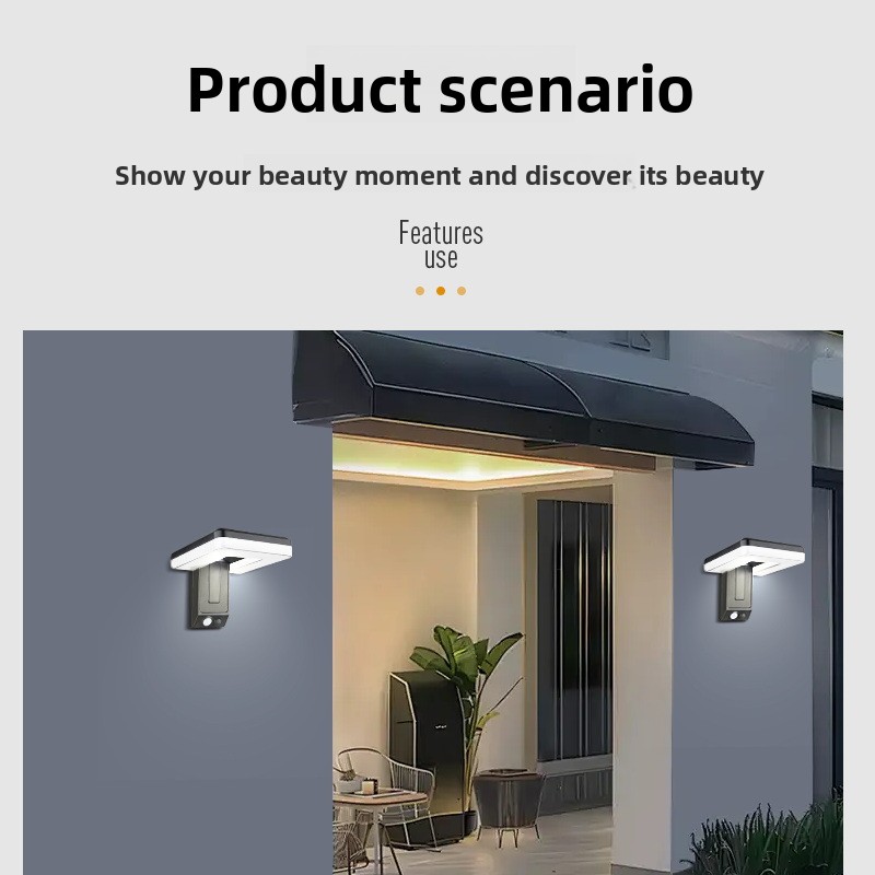 New Smart Outdoor Foldable Sol - Outdoor Lighting With Motion Sensor recension och pris